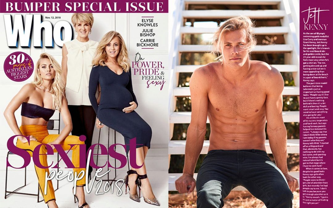 WHO MAGAZINE with Jett Kenny